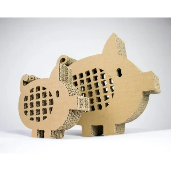 Best KarTent Papp-Sparschwein Fur Tiere