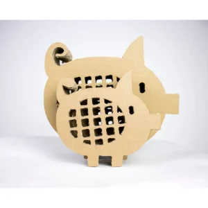 Best KarTent Papp-Sparschwein Fur Tiere