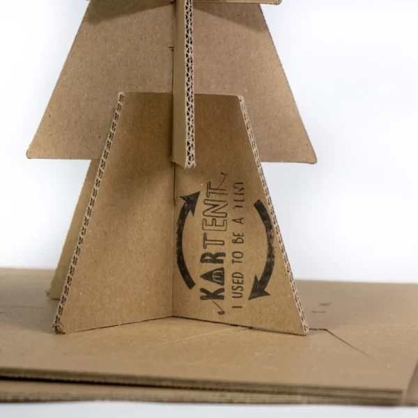 New KarTent Papp-Wunschweihnachtsbaum Mini