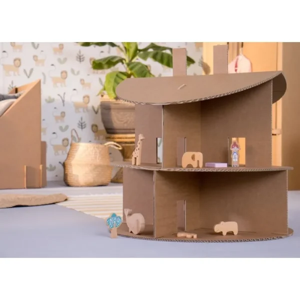 Shop KarTent Rundes Puppenhaus Aus Karton