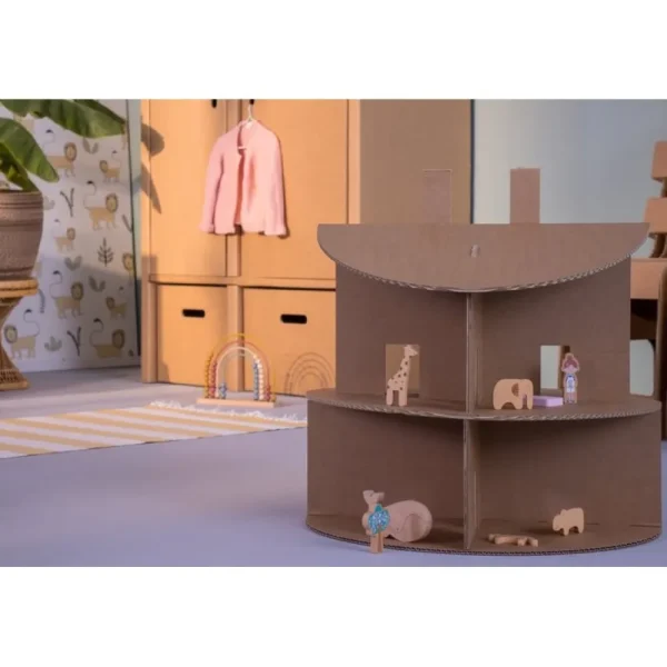 Shop KarTent Rundes Puppenhaus Aus Karton