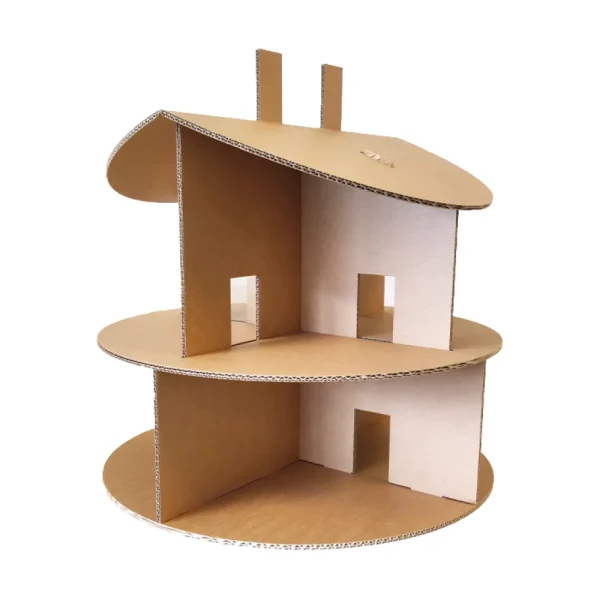 Shop KarTent Rundes Puppenhaus Aus Karton