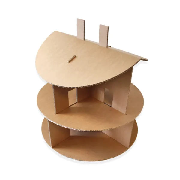 Shop KarTent Rundes Puppenhaus Aus Karton