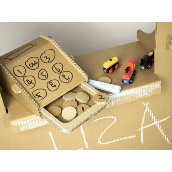 New KarTent Spielladen Aus Pappe Fur Kinder