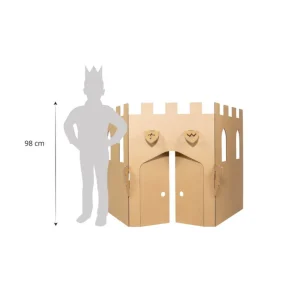 Outlet KarTent Spielschlosswand Aus Pappe