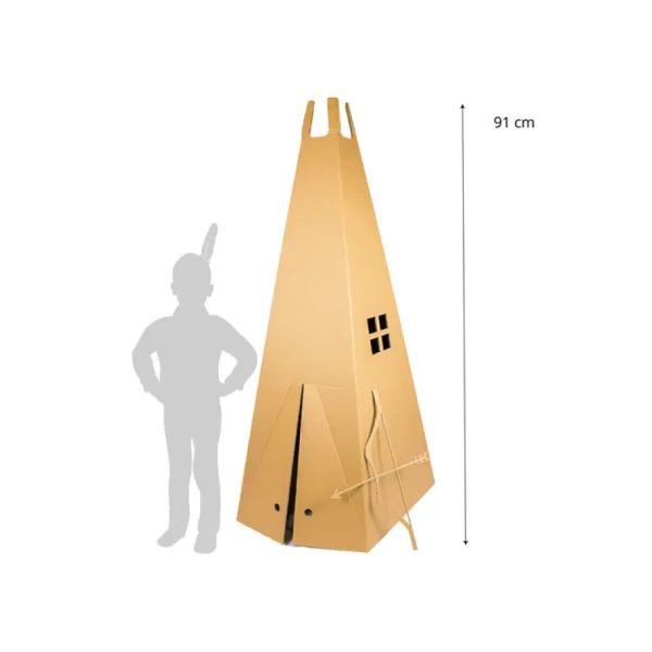 Discount KarTent Tipi-Zelt Aus Pappe